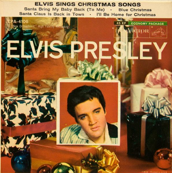 Elvis Presley "Elvis Sings Christmas Songs" 45